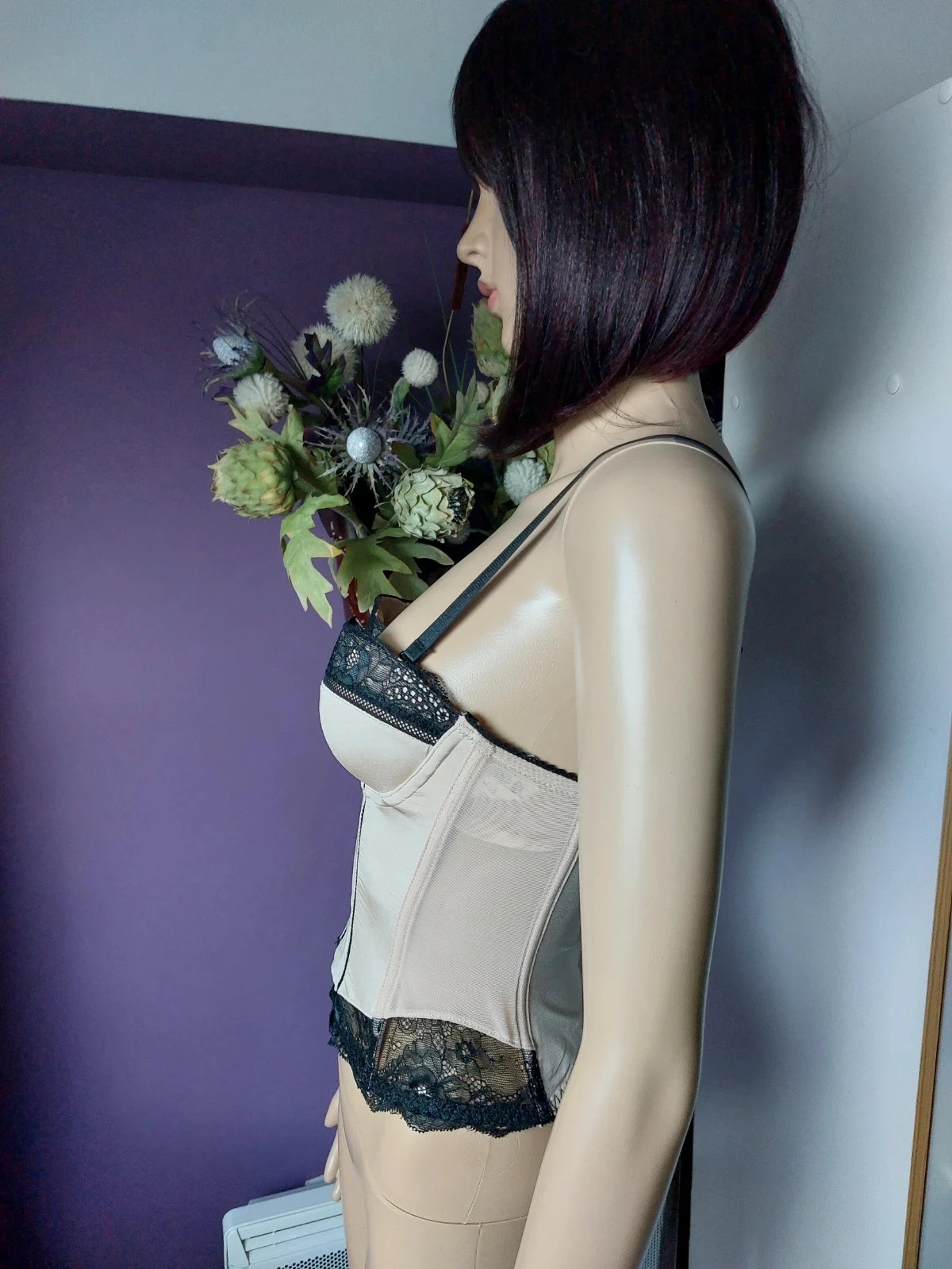 Glanzend satijnen H&M-bustier met romantische uitstraling – Maat 36 💕 – photo 8